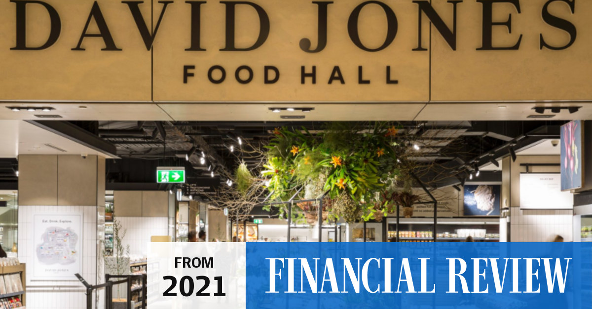 David Jones shrinks gourmet food business